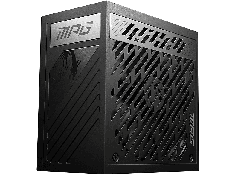 Fuente de alimentación para PC  - MSI MPG A850G PCIE5 unidad de fuente de alimentación 850 W 24-pin ATX ATX Negro MSI