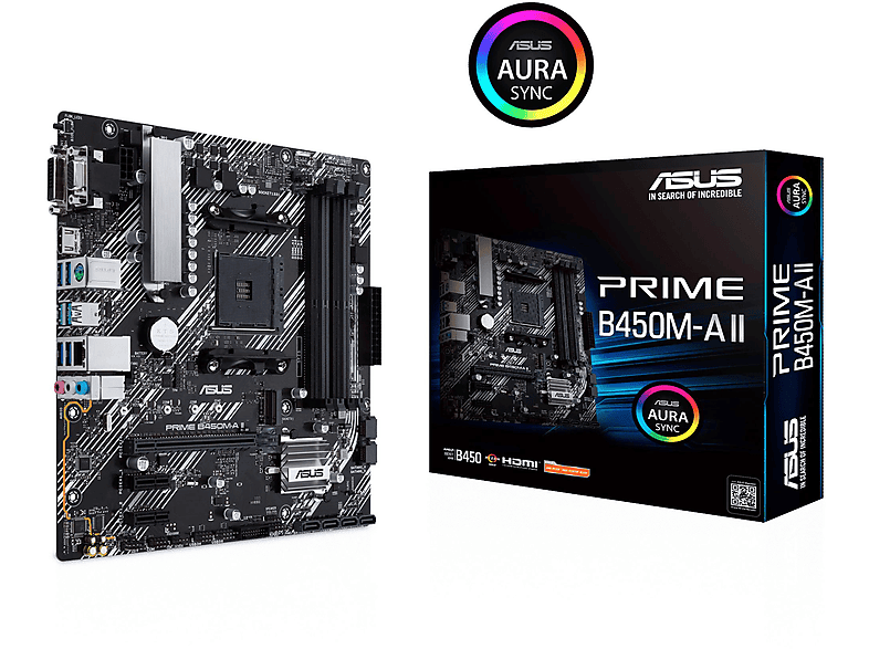ASUS 90MB15Z0-M0EAY0 PRIME B450M-A II Mainboard Schwarz | MediaMarkt