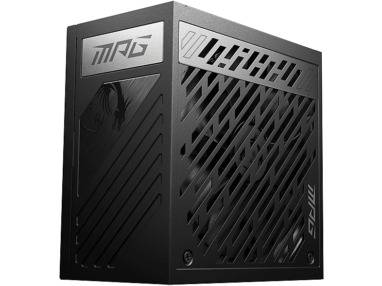 Fuente de alimentación para PC  - MSI MPG A1000G PCIE5 unidad de fuente de alimentación 1000 W 20+4 pin ATX ATX Negro MSI