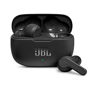 Auriculares Inalámbricos  - JBLW200TWSBLK JBL, Intraurales, Bluetooth, Negro