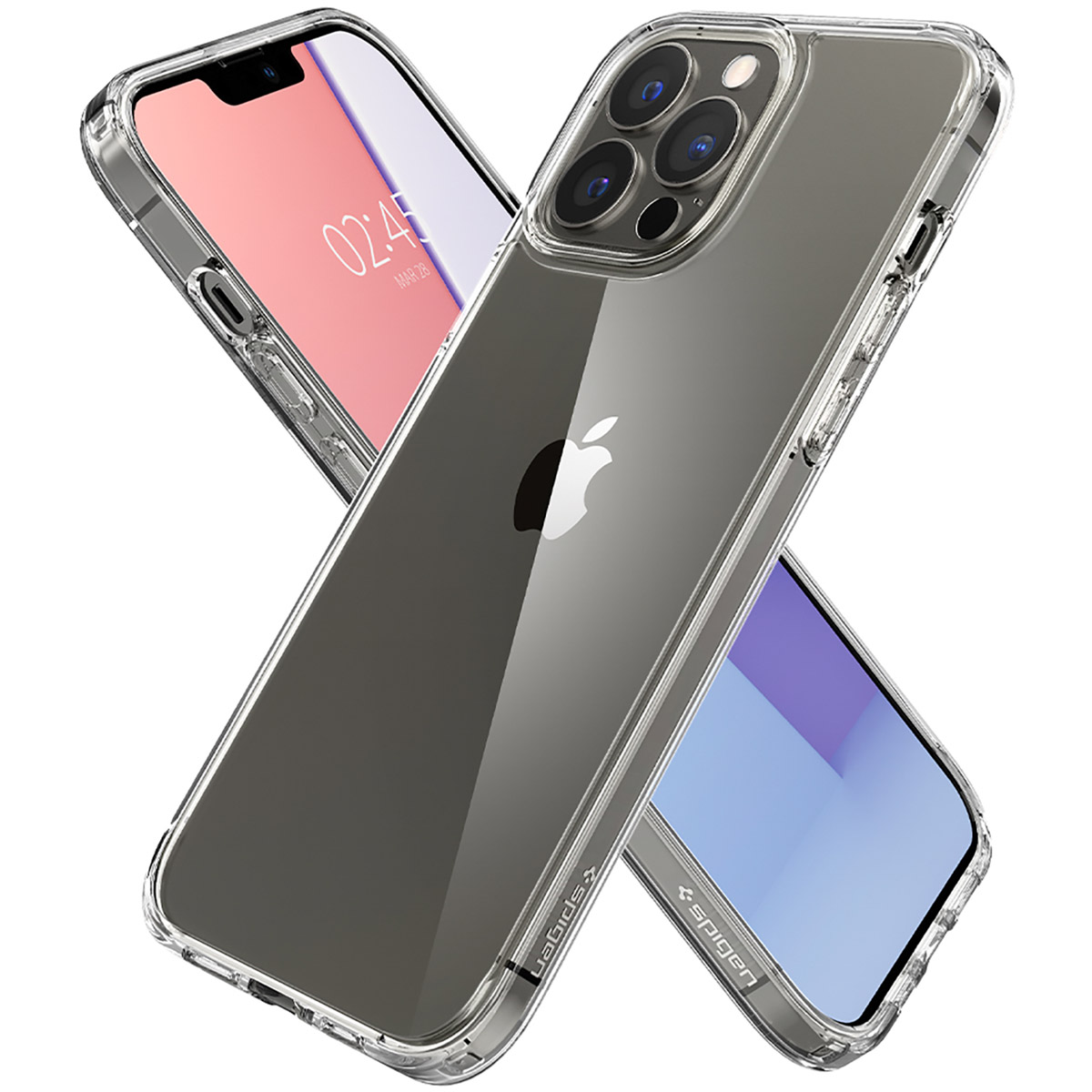 Etui - plecki SPIGEN ULTRA HYBRID FOR IPHONE 13 PRO MAX Przezroczysty