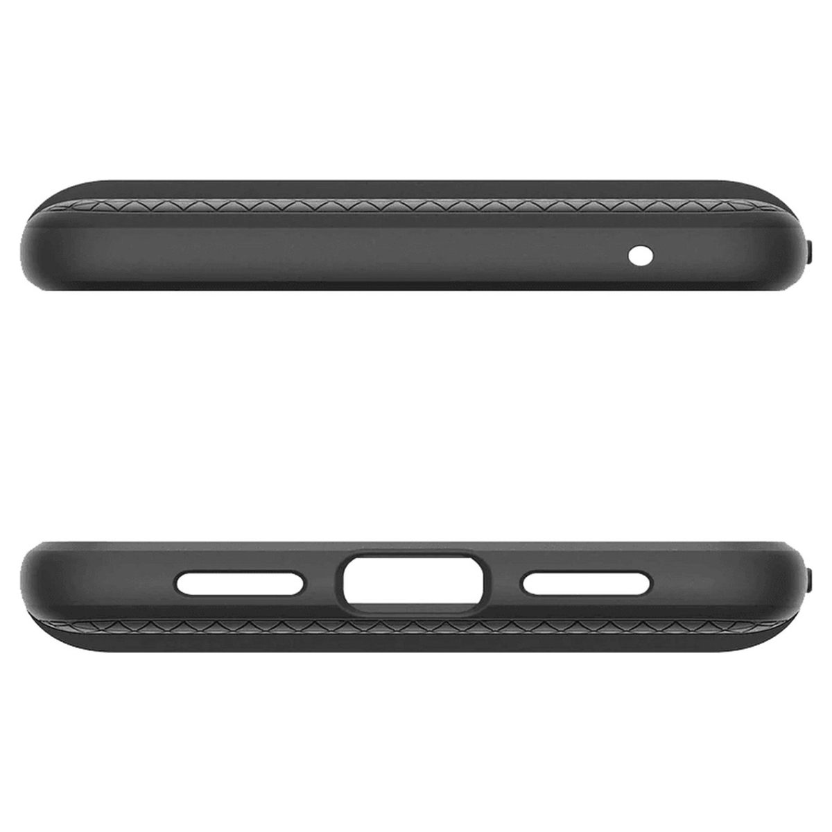 Etui na telefon komórkowy SPIGEN Liquid Air Czarny
