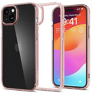 SPIGEN Spigen Ultra Hybrid Backcover Telefoonhoesje voor Apple iPhone 15 Roze