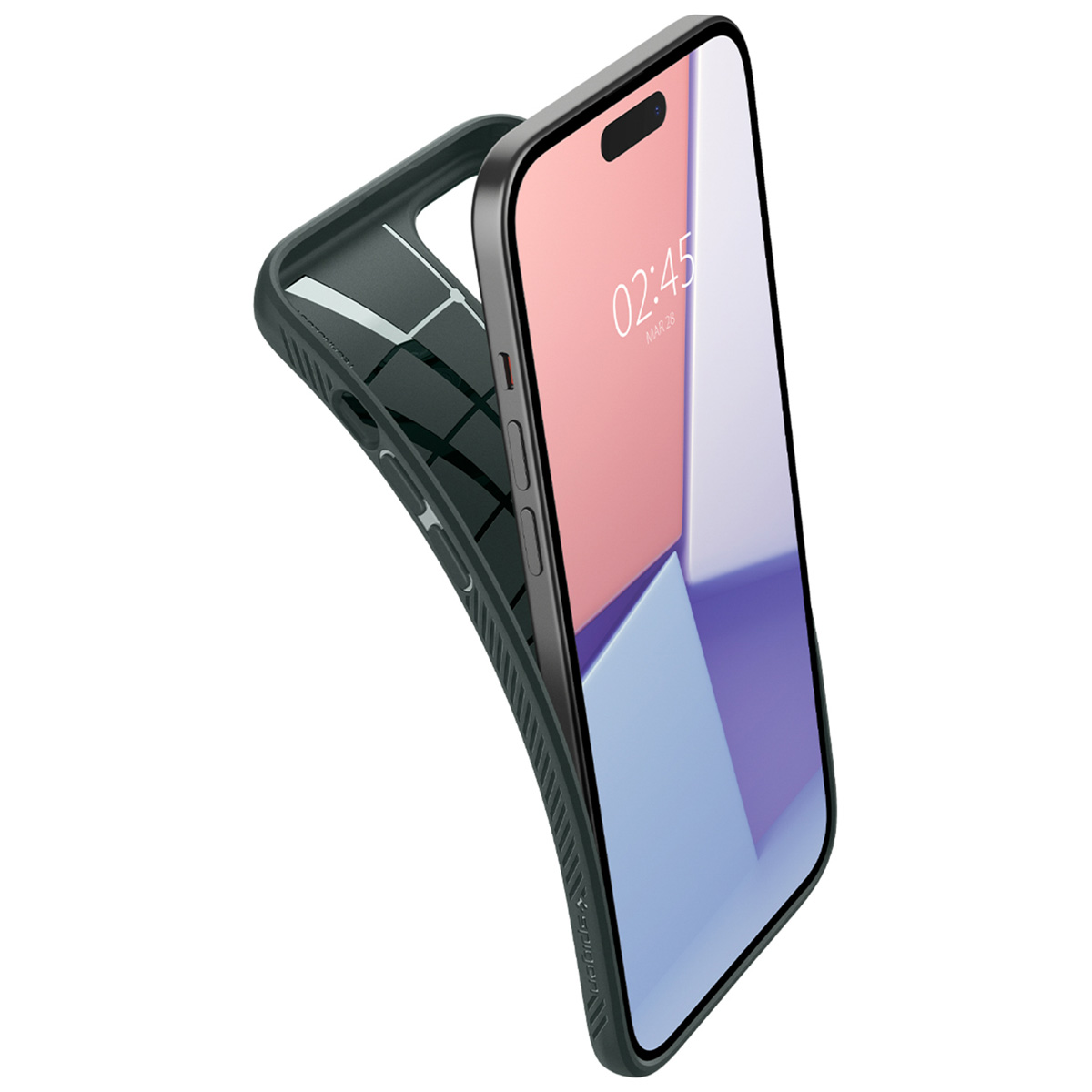 Etui na telefon komórkowy SPIGEN ACS06792 Zielony