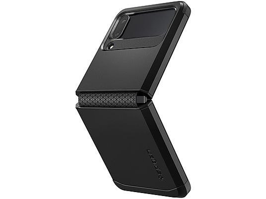 SPIGEN Spigen Tough Armor Backcover smartphone Telefoonhoesje voor Samsung Galaxy Z Flip 4 Zwart