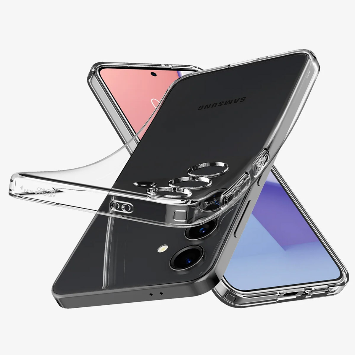Etui na telefon komórkowy SPIGEN Liquid Crystal Przezroczysty