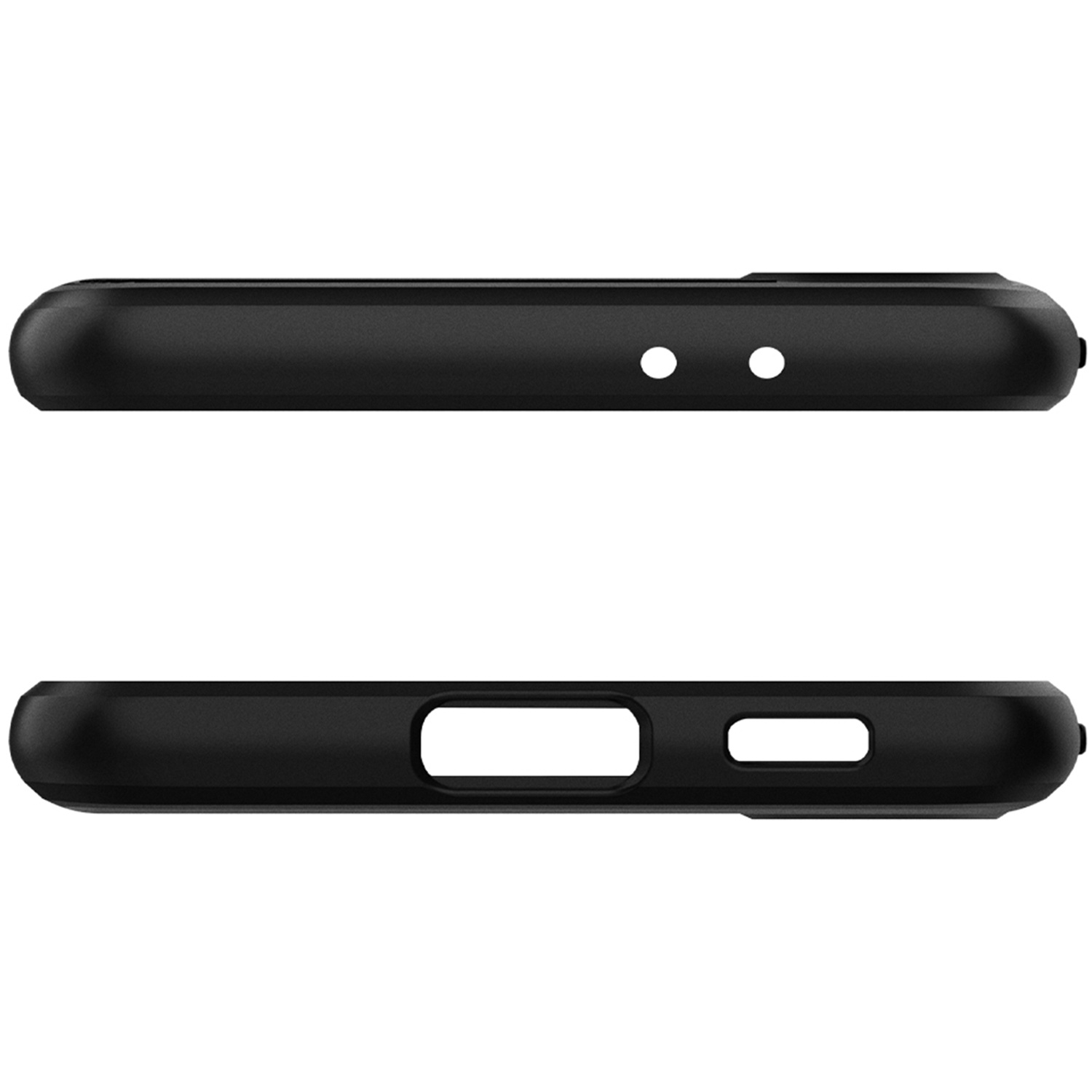 Etui - plecki SPIGEN RUGGED ARMOR FOR GALAXY S21 BLACK Czarny matowy