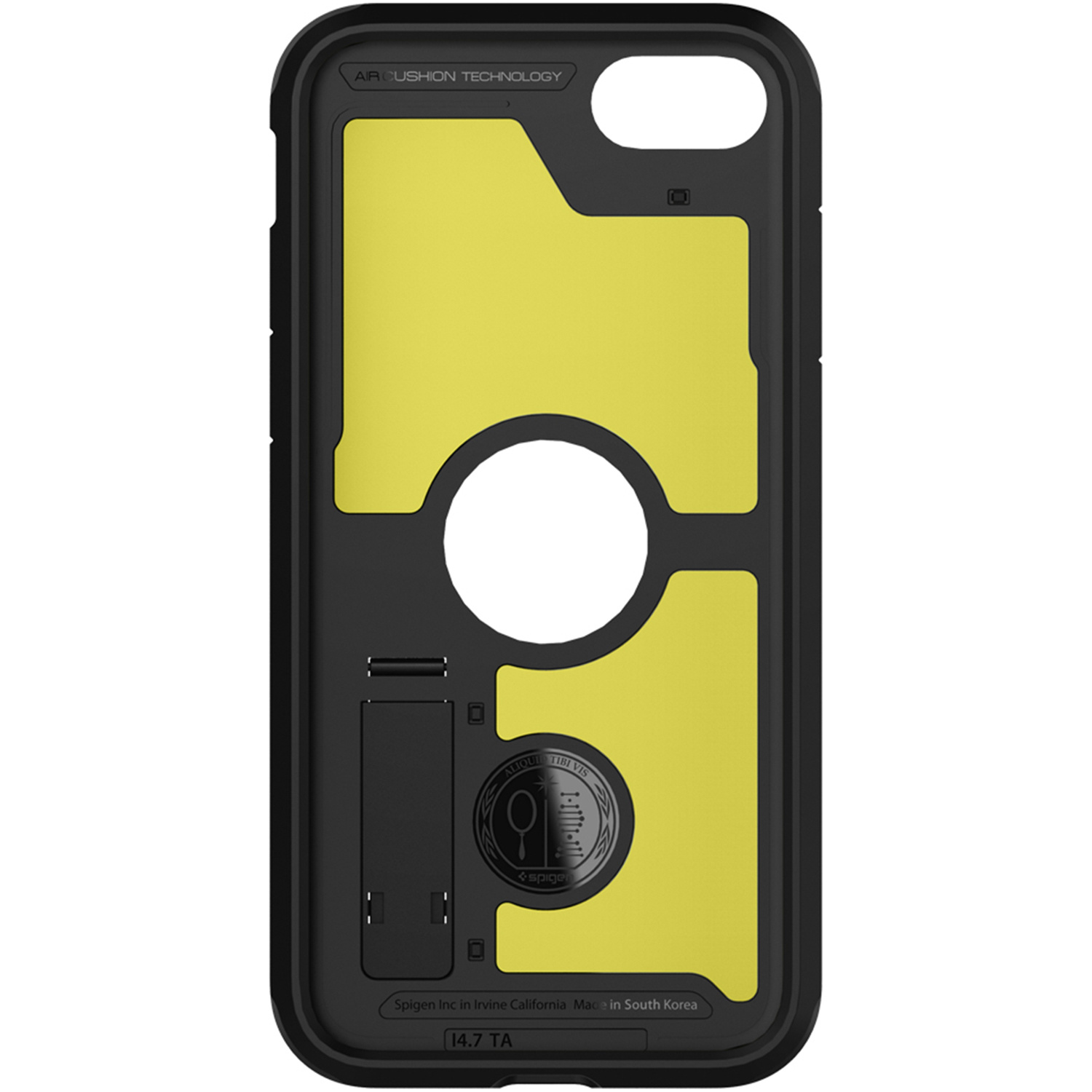 Etui na telefon komórkowy SPIGEN Tough Armor Czarny