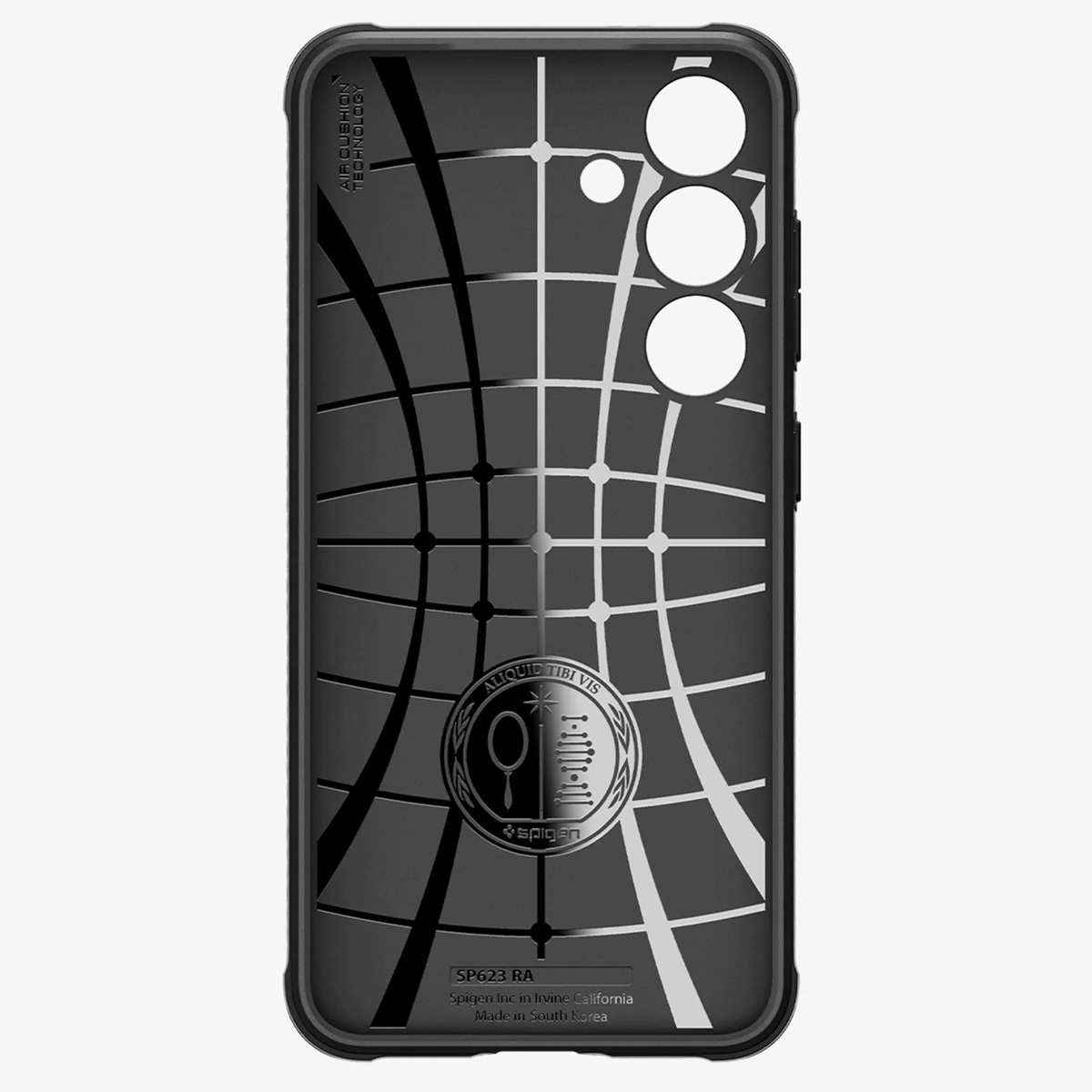 Etui na telefon komórkowy SPIGEN Rugged Armor Czarny