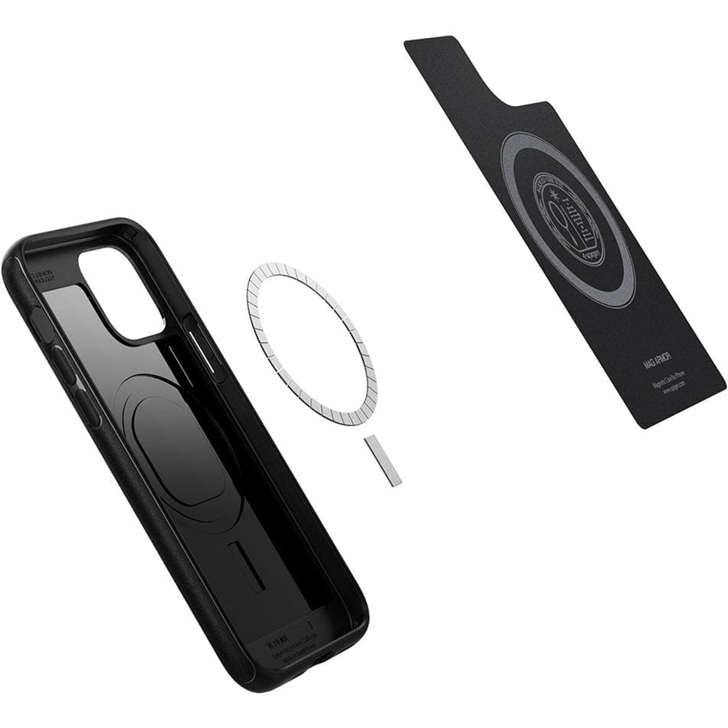 Etui na telefon komórkowy SPIGEN Mag Armor Czarny