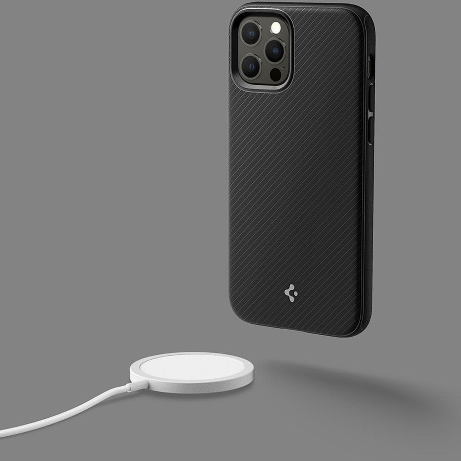 Etui na telefon komórkowy SPIGEN Mag Armor Czarny