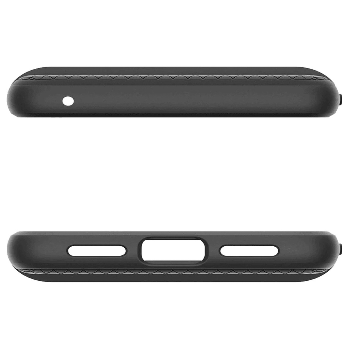 Etui na telefon komórkowy SPIGEN Liquid Air Czarny