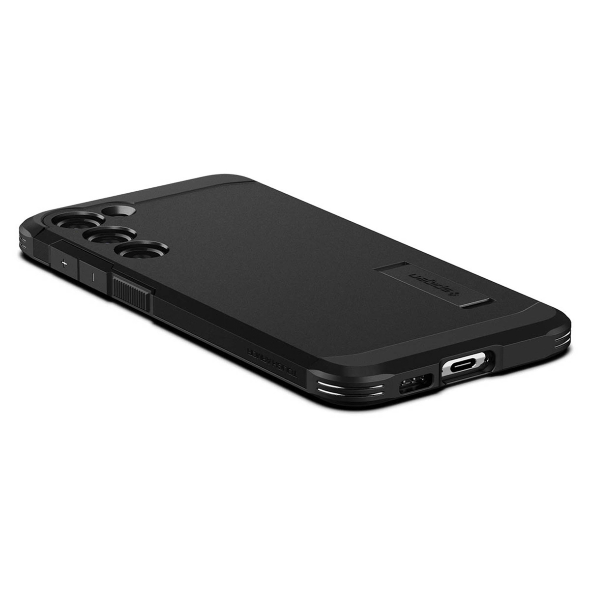 Etui na telefon komórkowy SPIGEN Tough Armor Czarny