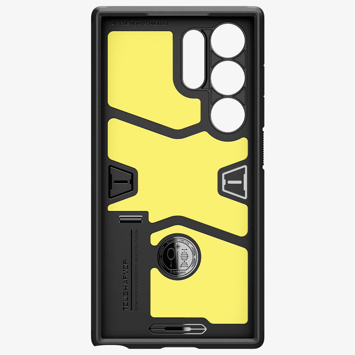 Etui na telefon komórkowy SPIGEN Tough Armor Czarny
