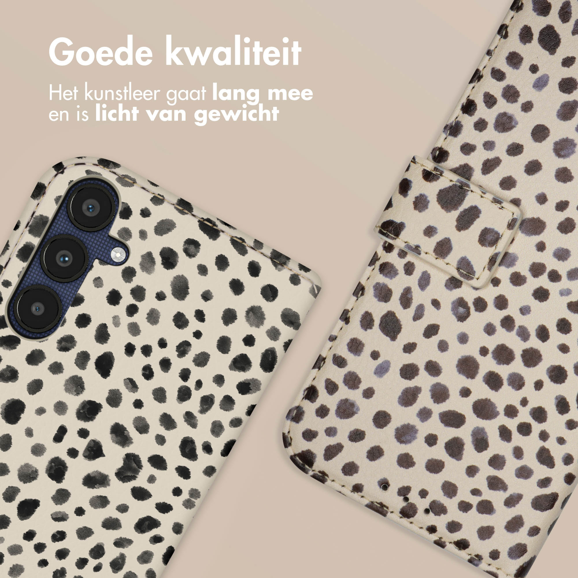 IMOSHION Design Bookcase Telefoonhoesje voor Samsung Samsung Galaxy A25 (5G) Meerkleurig