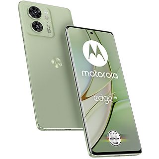 Móvil - MOTOROLA Edge 40, Verde, 256 GB, 8 GB RAM, 6,55 ", 2400 x 1080 Pixeles, MediaTek Dimensity 8020, 4400 mAh, Android