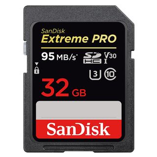SANDISK SDSDXXG-032G-GN4IN SDHC EXTR.PRO 32, SDHC SDHC Speicherkarte, 32 GB, 95 MB/s