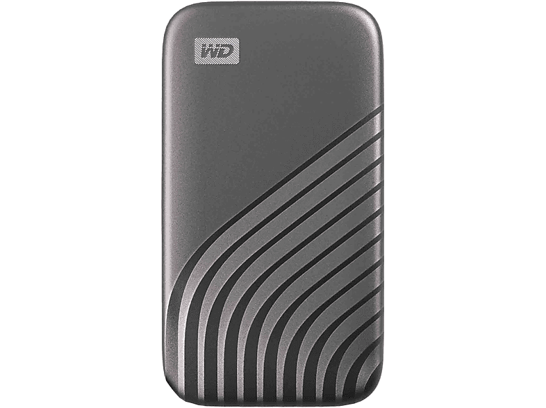 WD WDBAGF0010BGY-WESN 1TB SPACE GRAY SSD, 1 TB SSD, 2,5 Zoll, extern, Grau