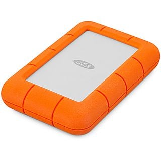 Disco duro externo 5 TB - LACIE STJJ5000400, 2,5 ", HDD, Naranja