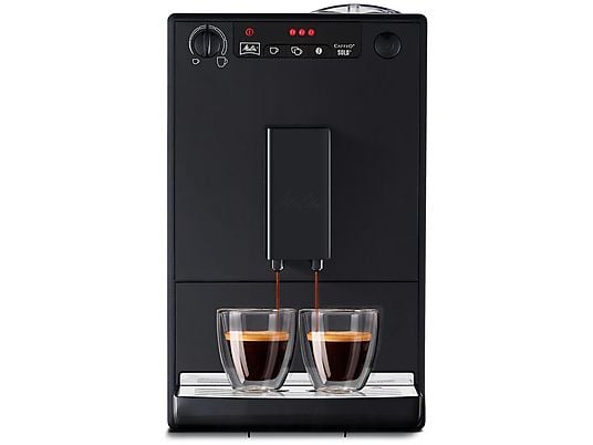 Cafetera superautomática - MELITTA Caffeo Solo, 15 bar, 1400 W, Negro
