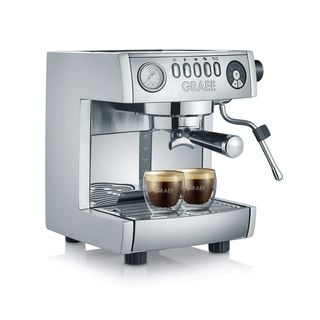GRAEF ES 850 EU MARCHESA SILBER Espressomaschine Hochglanz/Silber