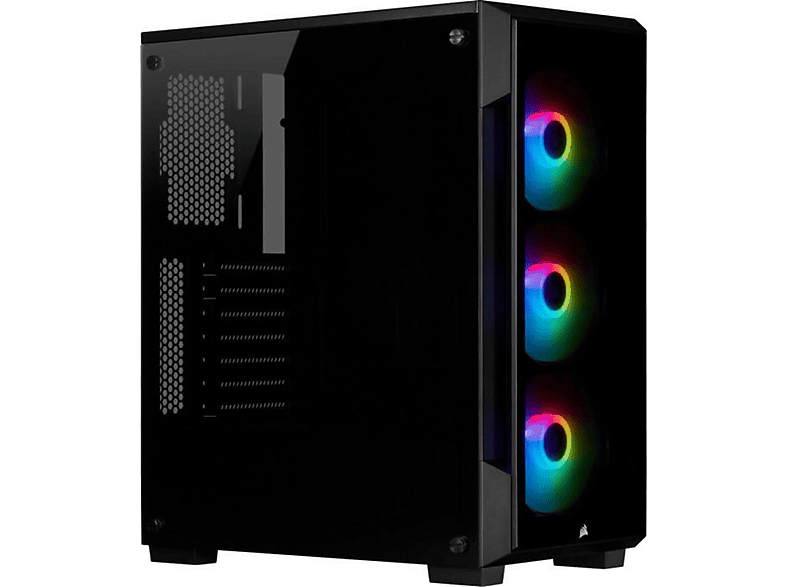 Chasis PC - CORSAIR iCUE 220T RGB con Ventana Negro