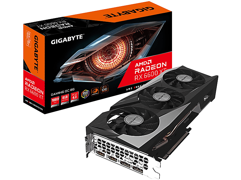 Tarjeta gráfica - GIGABYTE GV-R66XTGAMING OC-8GD