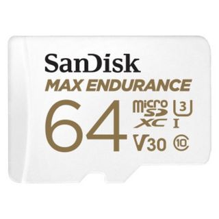 SANDISK SDSQQVR-064G-GN6IA MSHC MAX ENDURAN, Micro-SDHC Speicherkarte, 64 GB, 100 MB/s