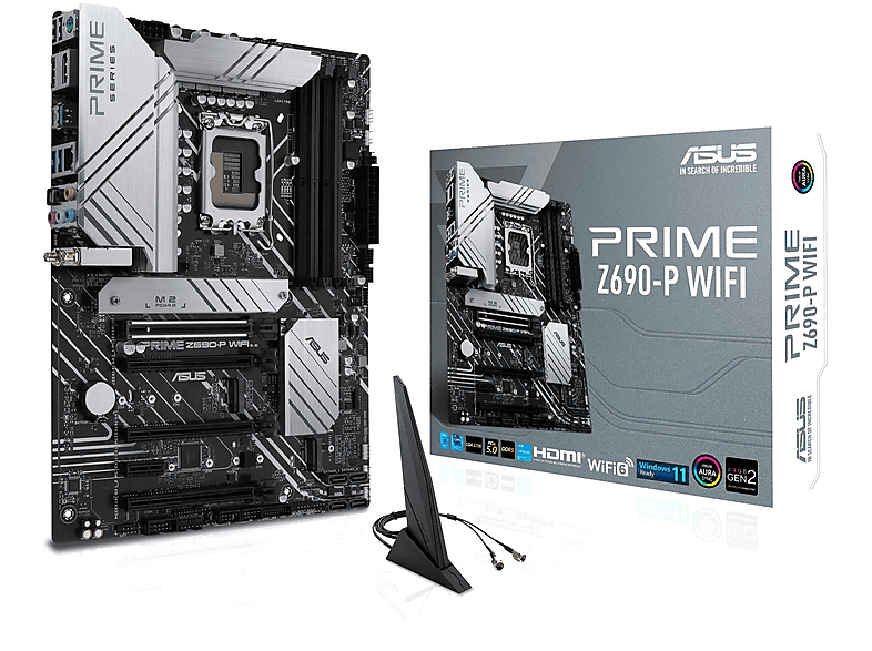 Placa base  - ASUS PRIME Z690-P WIFI Intel Z690 LGA 1700 ATX ASUS