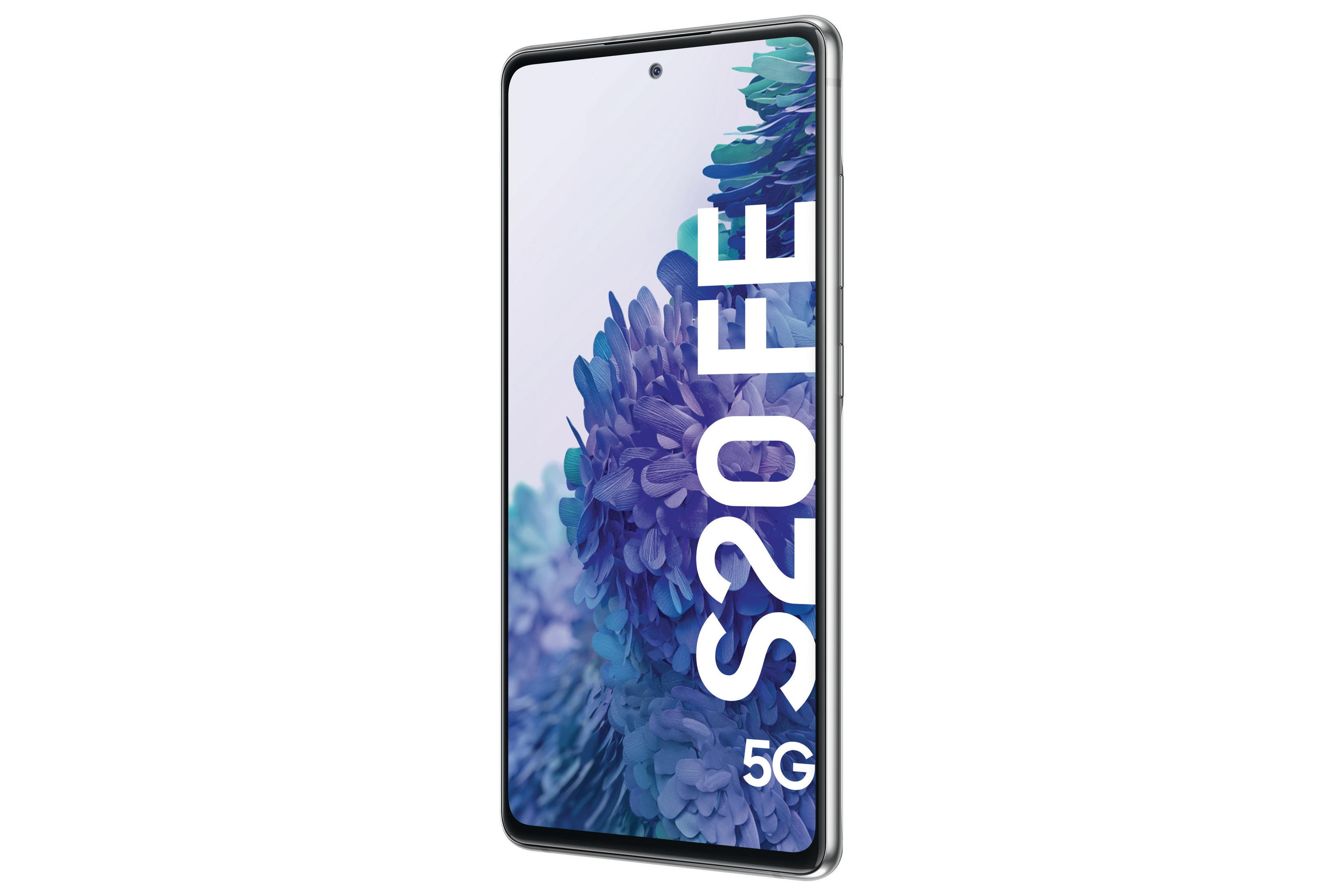 Smartfon S20 FE 5G z ekranem skierowanym do widza.