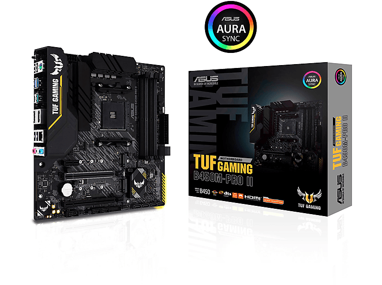 Placa base  - Placa Asus Tuf Gaming B450M-Pro Ii,Amd,Am4,B450,4Ddr4,128Gb