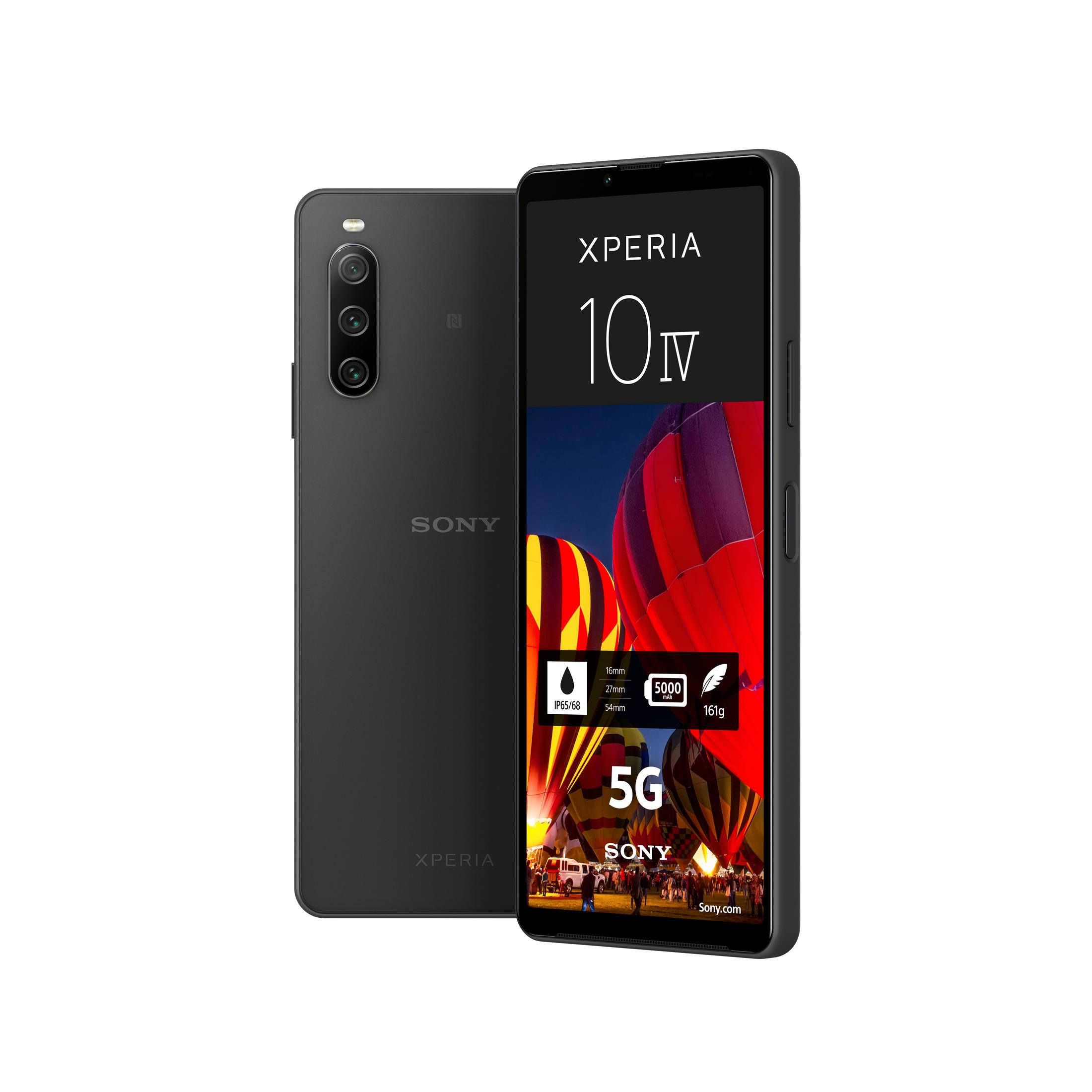 SONY XPERIA 10 IV 128GB BLACK 128 GB Black Dual SIM | MediaMarkt