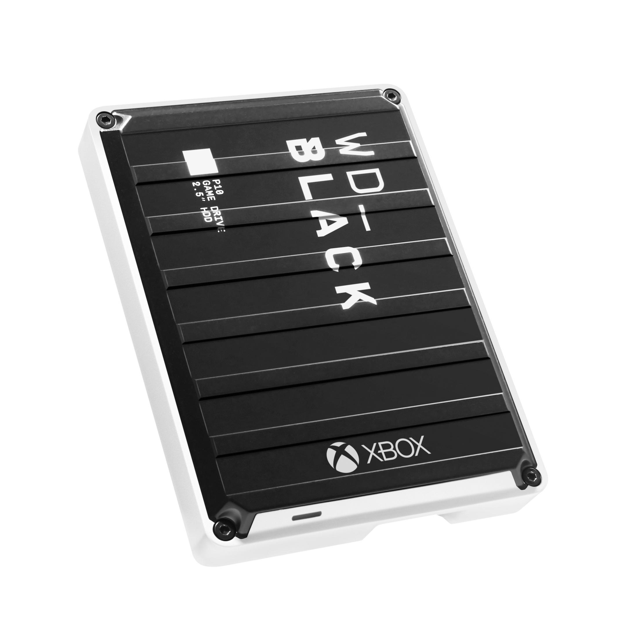 Czarno-biały zewnętrzny dysk twardy WD_BLACK Xbox.