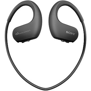 Reproductor MP3 deportivo  - NW-WS413B SONY, 4 GB, 12 h, Negro