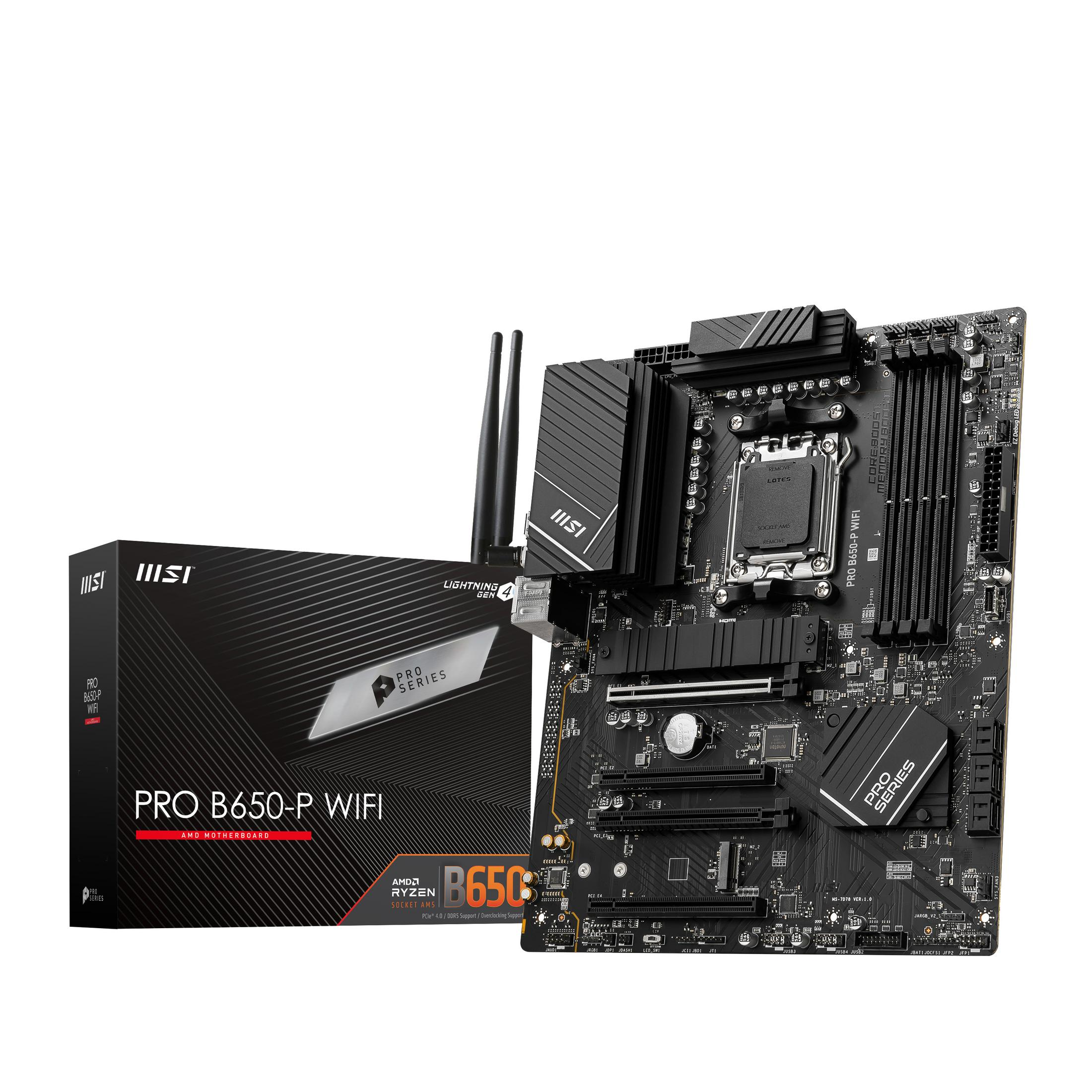 MSI Pro B650-P Wi-Fi DDR5