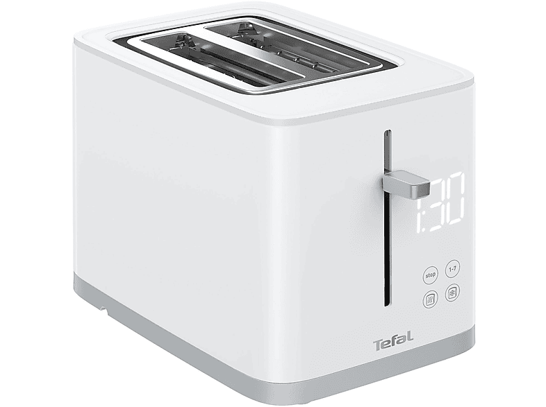 TEFAL TT 6931 SENSE Toaster Weiß (850 Watt, Schlitze: 2)