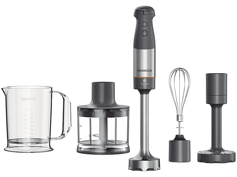 KENWOOD Staafmixer Triblade XL+ HBM60.307GY Zwart