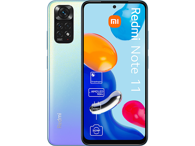 XIAOMI REDMI NOTE 11 NFC 4+64 STAR BLUE 64 GB Star Blue Dual SIM 