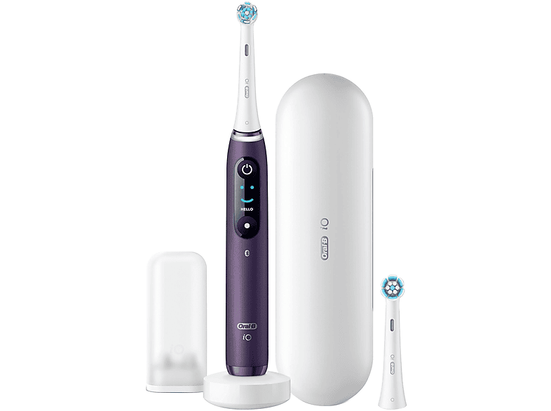 ORAL-B IO SERIES 8N VIOLET AMETRINE JAS22 Elektrische Zahnbürste Violet ...