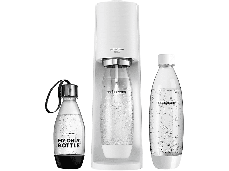 SODASTREAM 1012813490 TERRA VORTEILSPACK WEISS Wassersprudler Weiß