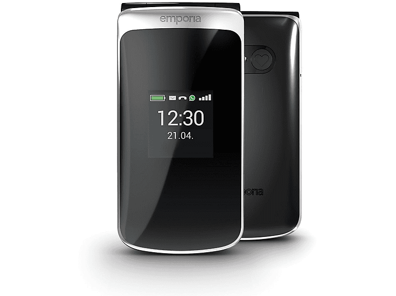 EMPORIA TOUCHSMART 2 4G Seniorenhandy, Schwarz