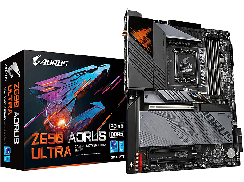 Placa base  - Gigabyte Z690 AORUS ULTRA placa base Intel Z690 LGA 1700 ATX GIGABYTE