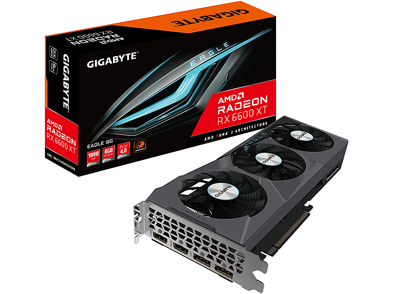 Tarjeta gráfica - GIGABYTE GV-R66XTEAGLE-8GD