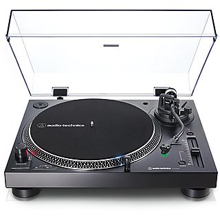 Tocadiscos  - AT-LP120XUSBBK AUDIO-TECHNICA, USB 1.1, 33-1/3 RPM, 45 RPM, 78 RPM, Negro