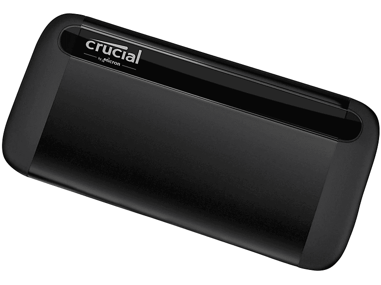 CRUCIAL CT2000X8SSD9 X8 2TB SSD, 2 TB SSD, extern, Schwarz 