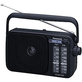 Radio portátil  - RF2400D PANASONIC, Negro
