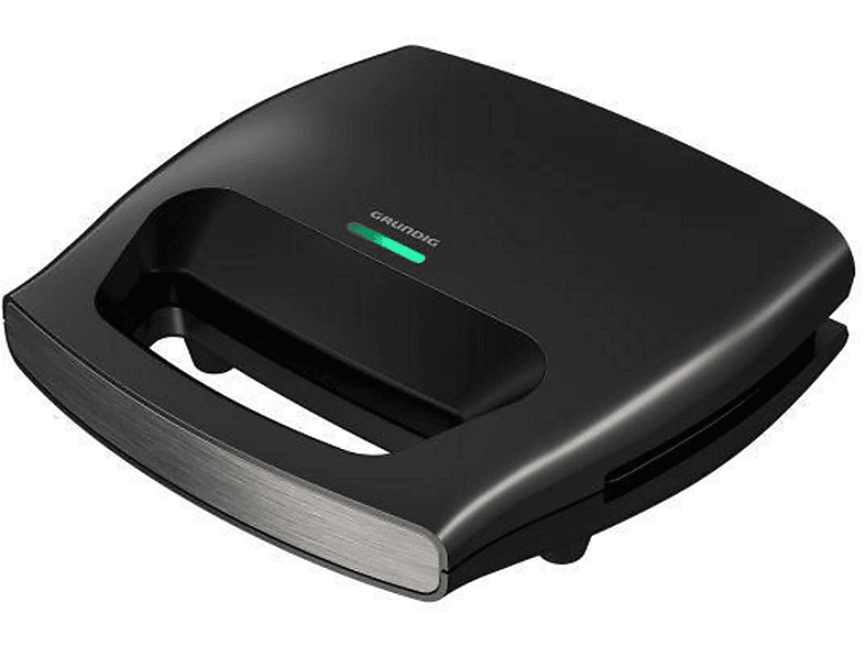 GRUNDIG SWM 2940 SANDWICH MAKER 750W ANTIHAFT Sandwichmaker Schwarz
