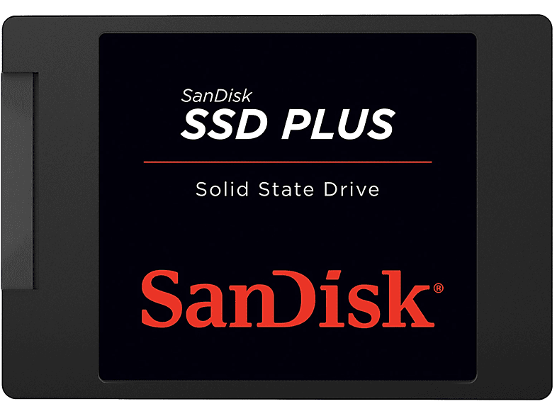 SANDISK SDSSDA-2T00-G26 SSD PLUS 2TB, 2 TB, SSD, 2,5 Zoll, intern