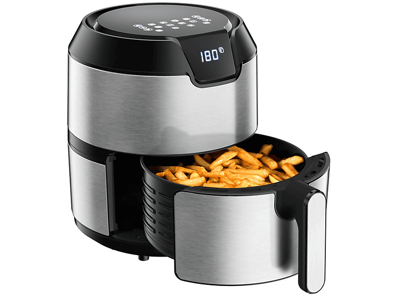 TEFAL EY 401 D EASY FRY DELUXE SILVER Heißluftfritteuse