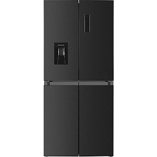 FRILEC BONNMD460-WS-150-040CDI Amerikaanse koelkast Dark Inox